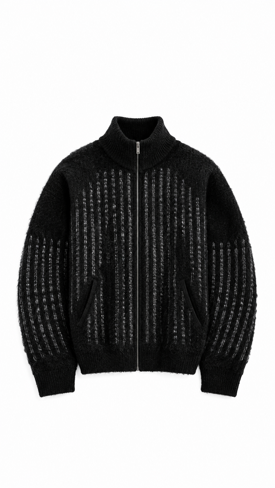 Shadow line Zip-Up
