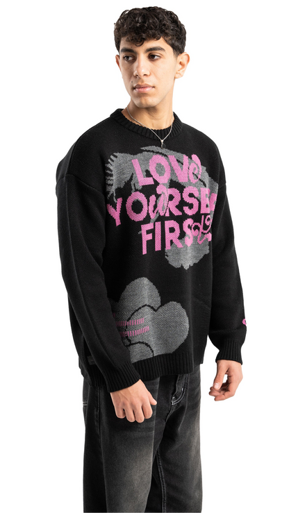 Love yourself first crewneck