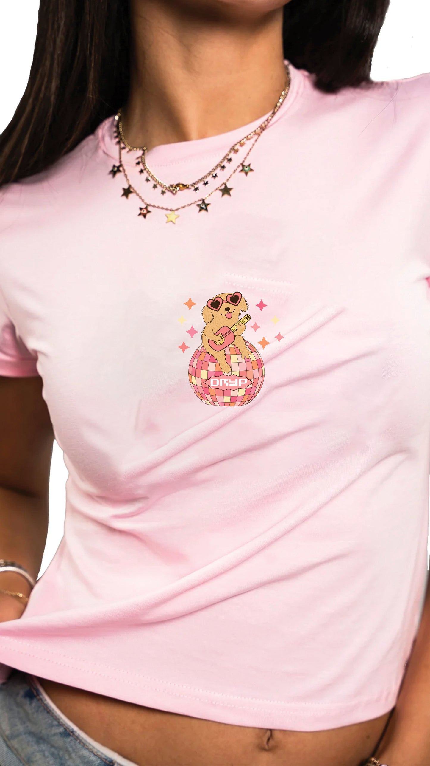 Disco baby tee