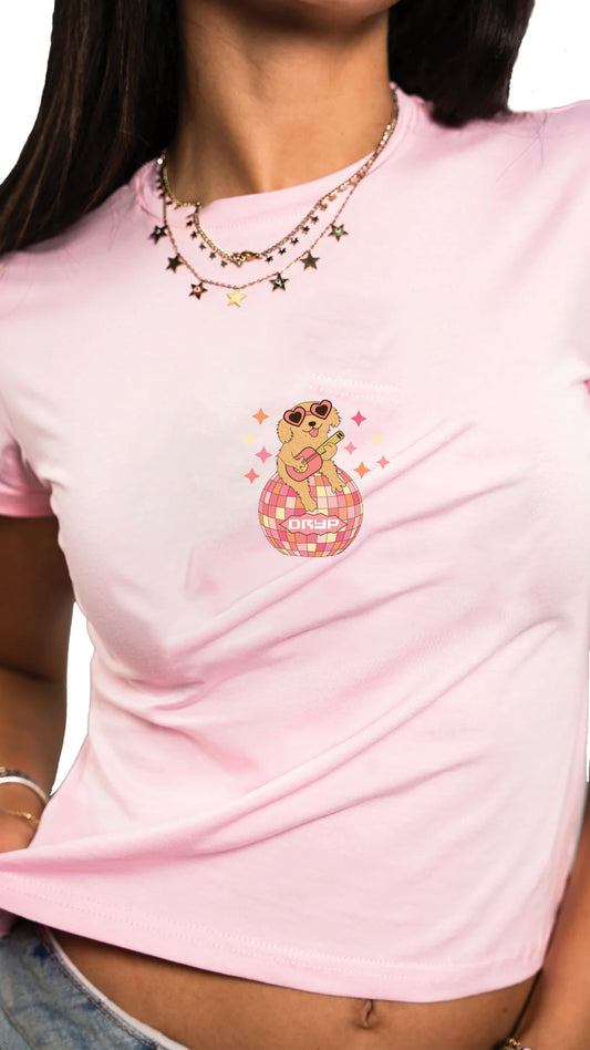 Disco baby tee