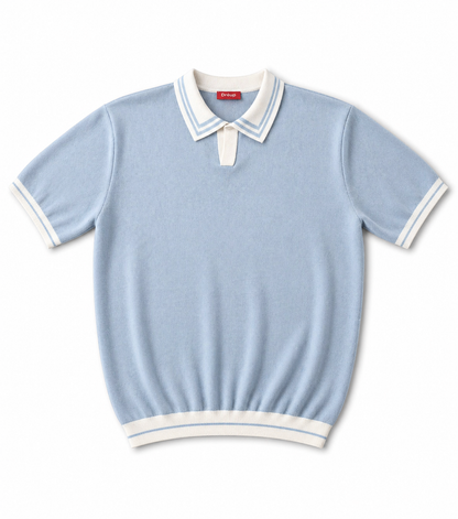 Verdant club polo Baby blue