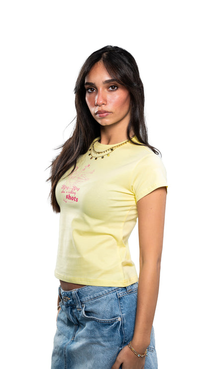 Sip & Slay baby tee