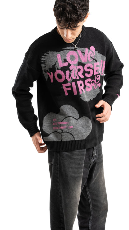 Love yourself first crewneck
