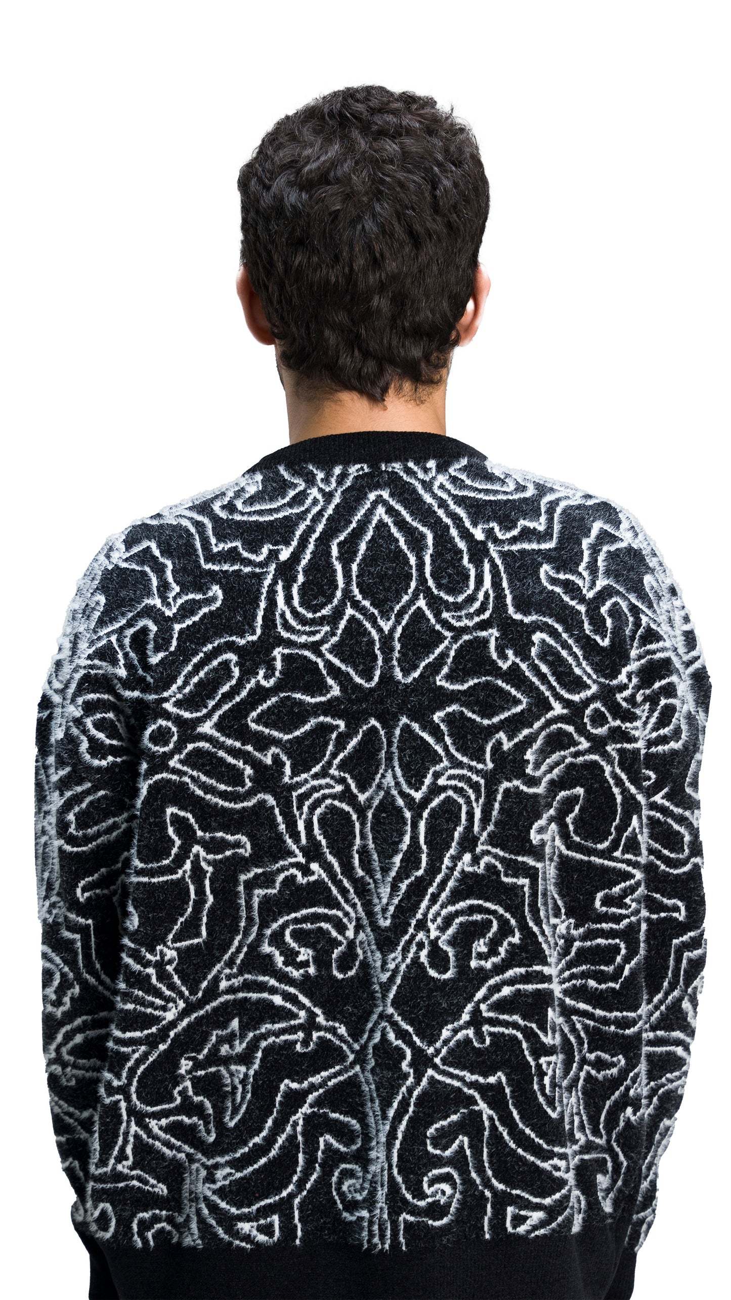 Dark wave knit